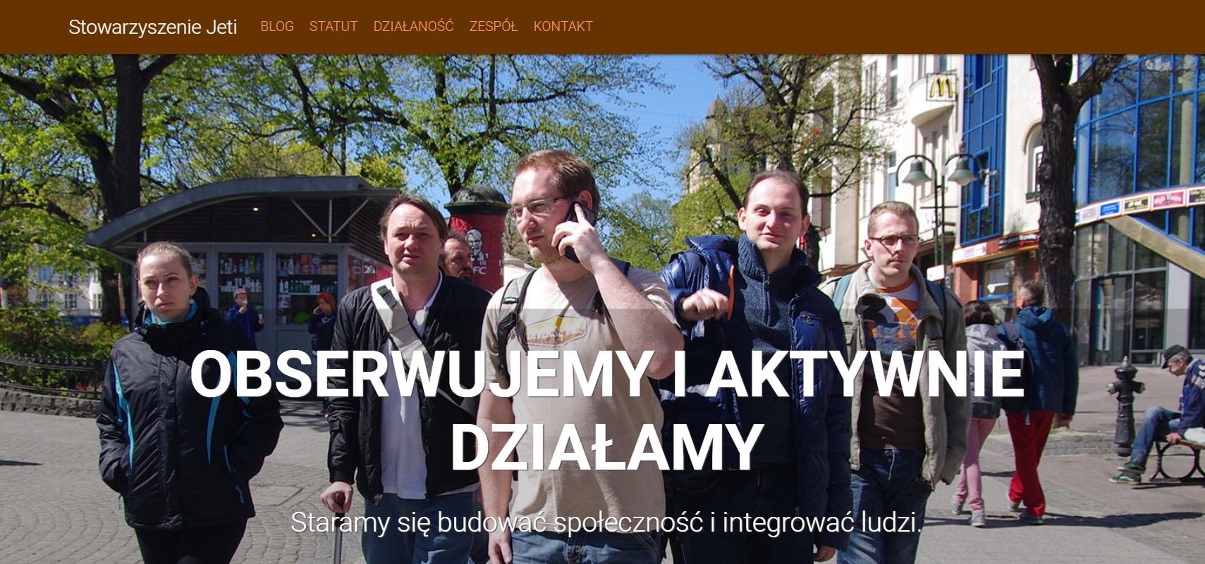 Header: strona główna